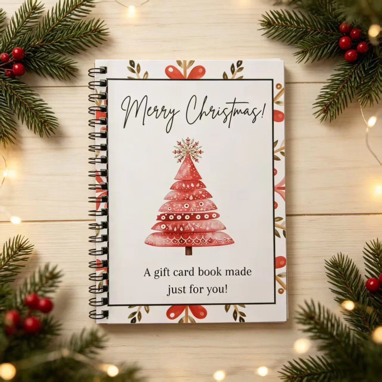 🔥 LIMITED-TIME 50% OFF — Christmas Gift Card Book