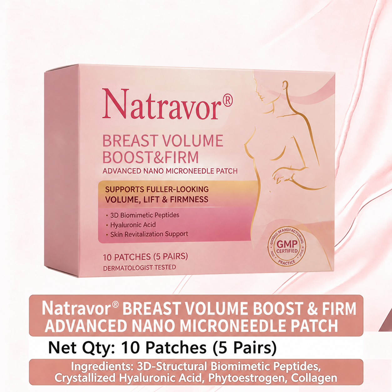 💥𝐍𝐚𝐭𝐫𝐚𝐯𝐨𝐫® 👩‍⚕️ Targeted Breast Enhancement Advanced Nano Microneedle Patch💃🎃The Ultimate Halloween Gift Pick🎁