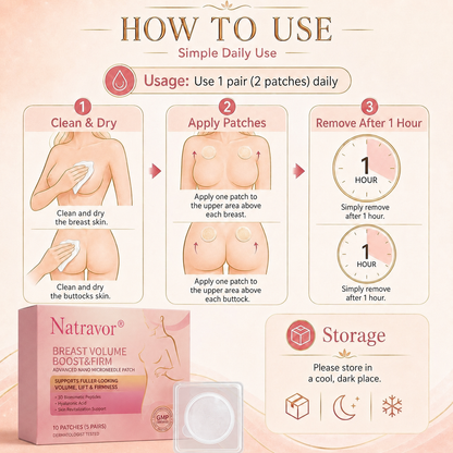 💥𝐍𝐚𝐭𝐫𝐚𝐯𝐨𝐫® 👩‍⚕️ Targeted Breast Enhancement Advanced Nano Microneedle Patch💃🎃The Ultimate Halloween Gift Pick🎁